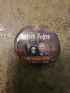 RARE The Making of Harry Potter Warner Bros Studio Tour 2.25" Button - Picture 1 of 3