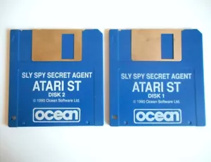 SLY SPY SECRET AGENT - Jeu / original game for ATARI ST STF STE / MEGA ST - Imagen 1 de 4