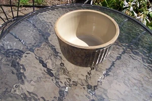 RED WING SCHWAMMGESCHIRR GERIPPT OFENGESCHIRR TOPF/SCHÜSSEL 7" - Bild 1 von 3