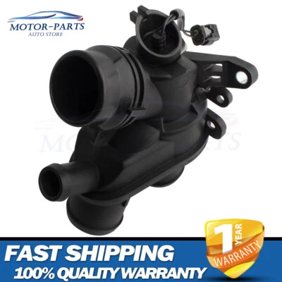 Conjunto de carcasa de termostato con sensor para Jaguar XE XF 2017 F-Type 2017-18 902-5215 Foto 1 de 4