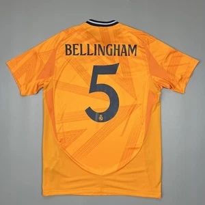 Bellingham Real Madrid Jersey 24/25 Away Soccer Shirt IU5013 Adidas Mens Size L - Picture 1 of 11