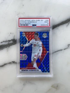 2021 Mosaic UEFA Euro DOMINIK SZOBOSZLAI Mosaic Blue /99 Rookie No.49 PSA 9 - Bild 1 von 2