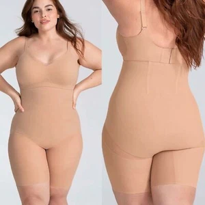 NWT Honeylov SuperPower Short Shapewear Sz 2X Sand Color Nude Compression - Picture 1 of 6