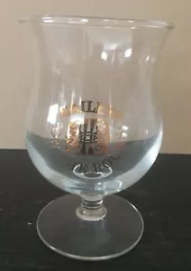 Bailey’s Crema Irlandese Piedi Cordiale Tulipano Vetro con Logo Oro sulle Rocce - Foto 1 di 3