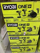 RYOBI CANADA 18V Li-Ion Cordless 4-Tool Combo Kit w/Battery Charger