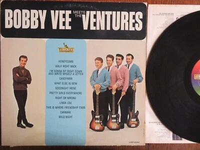 Bobby Vee And The Ventures - Bobby Vee Meets The Ventures  LRP-3289  VINYL MINT - Image 1 of 2