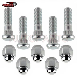 NEW 5X Wheel Hub Bolt Stud&Nut SET For Subaru 2006-2019 28365FE001 & 28171AJ000 - Picture 1 of 12