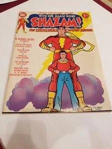 1973 Shazam Giant Comic Book Activity & Cut Out Pin-Up FN/VF Shelf i4 - Picture 1 of 6