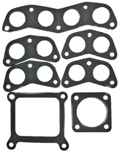1946-1950 Chrysler 8 Cyl Complete Intake & Exhaust Manifold Flange Gasket Set - Picture 1 of 3