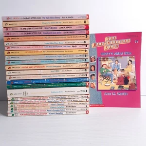23 Baby Sitters Club & Little Sisters Book Ann M Martin VINTAGE 80s & 90s Bundle - Picture 1 of 24