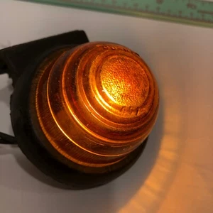 Vintage Glass Lens Turn Signal Do-Ray Lamp 1136 SWA-BAC - Picture 1 of 7