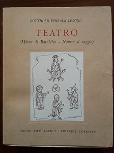 TEATRO GOTTHOLD EPHRAIM LESSING ANNO 1946 - Picture 1 of 1