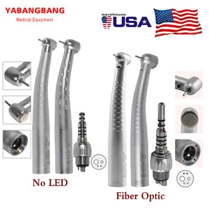 LED de fibra óptica dental estilo KaVo / pieza de mano de alta velocidad / acoplamiento rápido de 4/6 agujeros - Imagen 1 de 41
