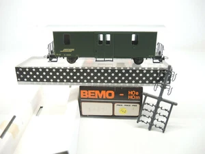 Bemo 3265 vagón de servicio ferroviario RhB D 4027 HOm sin usar embalaje original (142) - Imagen 1 de 7