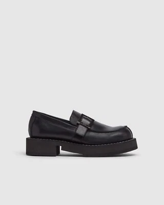 BNIB Unisex GCDS X Clarks Black Leather Loafers RRP £275
