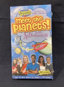 Meet The Planets Learn Astronomy 2001 VHS New Standard Deviants Kids Educational - Picture 1 of 10