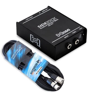 Hosa DIB-445 Sidekick aktive DI-Box mit keepdrum XLR-Kabel - Bild 1 von 8