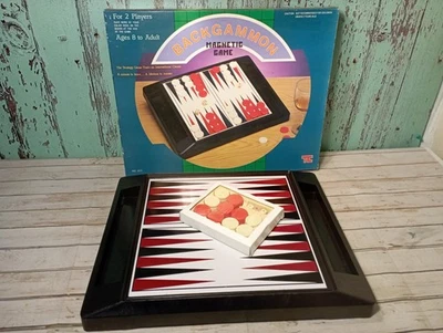 Backgammon Magnetic Set Vintage Boxed And  Complete 1970`s 1980`s Very Good Cond - Image 1 of 4