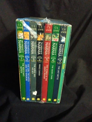 The Chronicles of Narnia 8 Book Box Set C.S. Lewis NEW SEALED Paperback Books — 第 1/4 张图片
