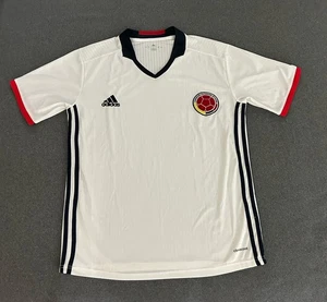 Adidas Columbia Fußball Trikot Herren Large Futbol Home 2016 weiß - Bild 1 von 10