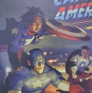 United States of Captain America 2 Marvel 2021 80 Years Gerald Parel Christopher - Picture 1 of 4
