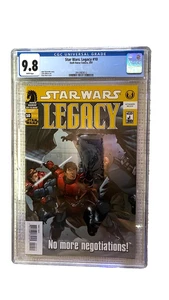 🔥~DARK HORSE~STAR WARS:LEGACY #10~🔥~DAVE ROSS~TRADE COVER~🔥~CGC 9.8~🔥 - Bild 1 von 2
