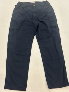 511 Tactical Series Mens Pants Style 74273 Size 36x32 Navy Rip Stop Work 5.11 - Picture 1 of 11