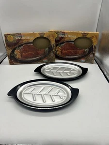 Nordic Ware Servo King Sizzler Server Steak Pan Hot Plate Family Size - Picture 1 of 13