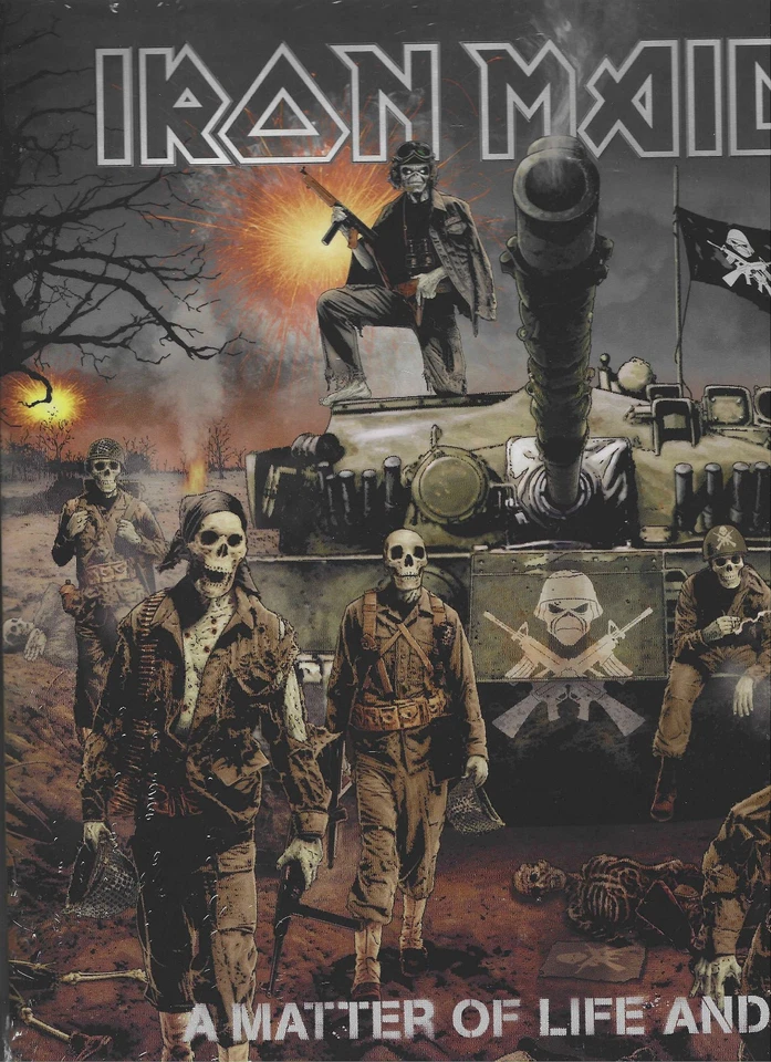 IRON MAIDEN - A MATTER OF LIFE AND DEATH ( 180-GRAM VINYL 2-LP SET  SEALED) - Image 1 of 1