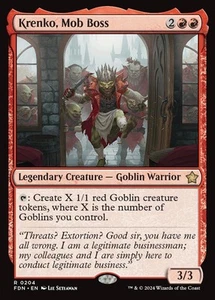 Krenko, Mob Boss (Goblin Commander Deck) - Picture 1 of 3