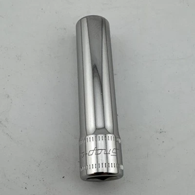 Snap-on Tools USA NEW 1/4" Drive 12-POINT Metric 8mm DEEP Chrome Socket STMMD8 - Image 1 of 4