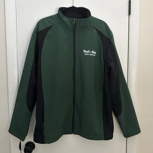 FedExField Guest Services Jacket Sport-Tek Green Black XL Employee Uniform - Picture 1 of 4