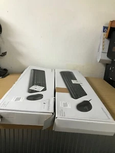 Microsoft Wireless Desktop 850 Keyboard Mouse Set Wired 600 JOB LOT - Picture 1 of 5