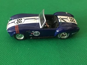 JADA BIGTIME MUSCLE 65 SHELBY COBRA 427 S/C BLUE WITH WHITE STRIPES B331 - Picture 1 of 9