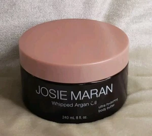 JOSIE MARAN Whipped Argan Oil HIPPIE BEACH Ultra-Hydrating Body Butter 8 fl oz - Picture 1 of 4