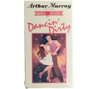 Arthur Murray Dance Lessons VHS 1992 Dancin Dirty Instructional - Picture 1 of 3