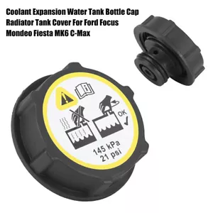 1Pcs Radiator Water Tank Cap For Ford Focus Mondeo Fiesta MK6 C-Max - Picture 1 of 11