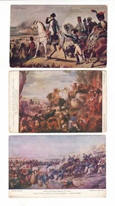 3 ADVERTISING DESCHIENS SYRUP BATTLE SCENES  NAPOLEON  MARSEILLES  ALMA Vintage - Bild 1 von 2