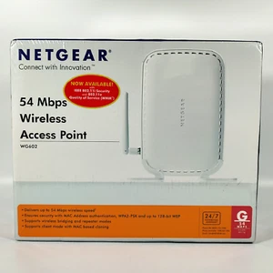 Point d'accès sans fil Netgear WG602 V4 54Mbps neuf et scellé - Photo 1/4