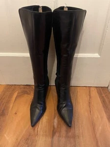 Jimmy Choo Women's Knee Length Zip Up 👢 - Picture 1 of 11