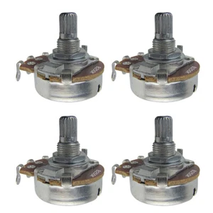 FLEOR 4PCS Gitarre Töpfe Bass Potentiometer B250K Short Split Shaft Big Size - Bild 1 von 9