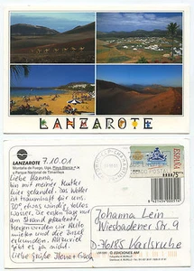 24328 - Lanzarote - Ansichtskarte, gelaufen - Picture 1 of 1