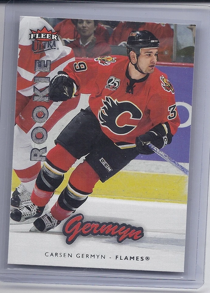 06-07 2006-07 ULTRA CARSEN GERMYN ROOKIE RC 203 CALGARY FLAMES - Image 1 of 1
