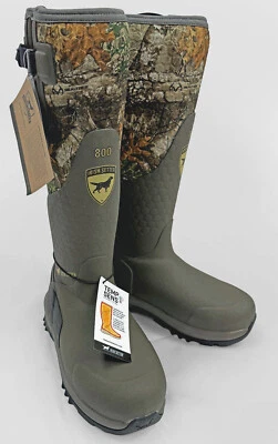 Irish Setter 17" MudTrek Primaloft Waterproof Realtree Camo Rubber Boot Men's 6 - Image 1 of 3