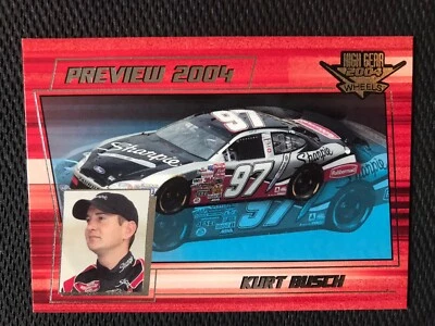 2004 Wheels High Gear #68 Kurt Busch's Car Preview - Image 1 of 2