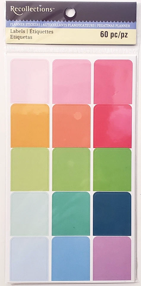 Recollections Planner Stickers TAB Labels, 60 pcs - Image 1 of 1