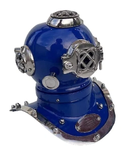 Nautical Maritime Mini Diving Helmet US Navy V Mark Deep Sea Scuba Divers helmet - Picture 1 of 4