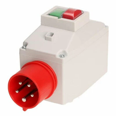 Housing with CEE collar plug 16A with motor circuit breaker ISKRA MS25 - Image 1 of 4