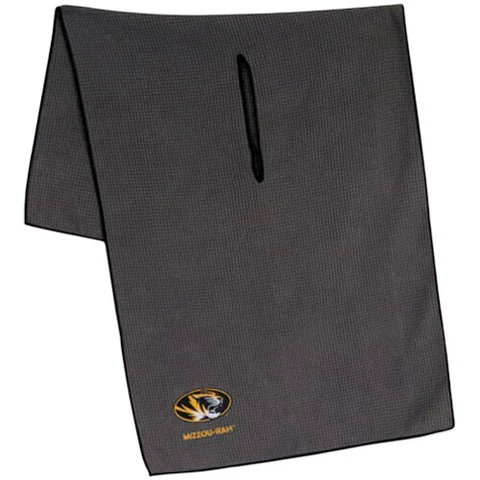 Missouri Tigers 19" x 41" Gray Microfiber Towel Cover