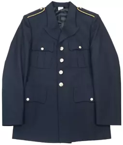 43R 'C' NEW US Army Service Uniform ASU Dress Blue Coat Jacket Military Enlisted - Picture 1 of 2
